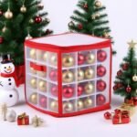 Christmas Ornament Storage Box with Dividers